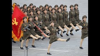 Hell March North KoreanDesfile Militar NorCorea 2018FFAA [upl. by Afrikah88]