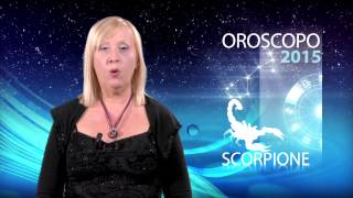 Oroscopo Scorpione 2015 a cura di Fiorella Servizio offerto da Wengo [upl. by Drwde965]