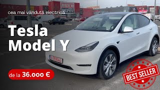 Tesla Model Y  o mașină electrică greu de concurat [upl. by Llenoil]