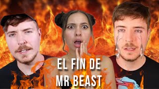 Mr Beast CANCELADO El fin de su carrera Aquí te cuento todo😳 [upl. by Ecnahoy]