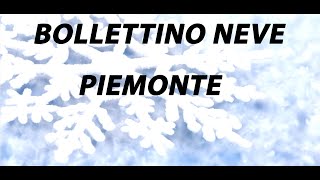 Bollettino Neve PIEMONTE 12 aprile 2024 [upl. by Suraved]