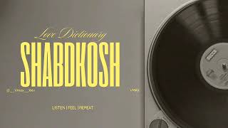 SHABDKOSH  VMAX  Prod by Rama Low  RamaLow  Official Audio [upl. by Yelsnik]