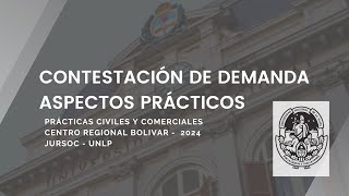 Contestación de demanda Aspectos prácticos [upl. by Amberly27]