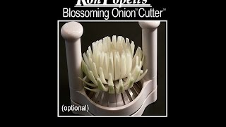 Ron Popeil’s™ Blossoming Onion Cutter™ amp French Fry Cutting Attachment [upl. by Christi]