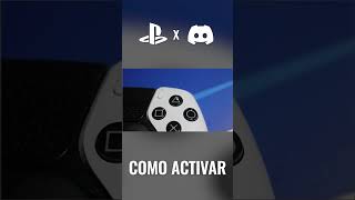 CÓMO ACTIVAR DISCORD EN PLAYSTATION 5 PS5 shorts [upl. by Akilaz]