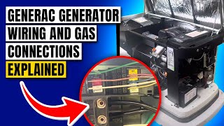 GENERAC Generator Wiring and Gas Connections EXPLAINED by an Expert [upl. by Iroak]