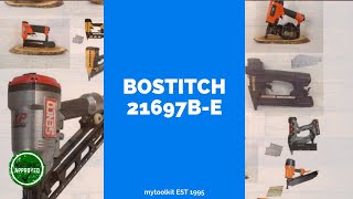 Bostitch 97 Series Narrow Crown Stapler 21697BE Review and Demonstration [upl. by Aynotal]