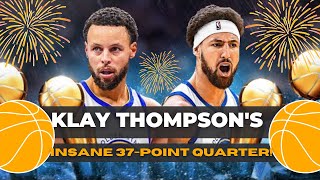 Klay Thompsons INSANE 37point quarter [upl. by Viguerie90]