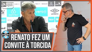 Renato fez um perigoso convite à torcida do Grêmio [upl. by Horner476]