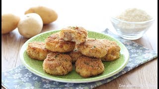 Polpette di patate e salsiccia  Ricetta gustosa [upl. by Attenra]