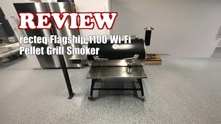 recteq Flagship 1100 Pellet Grill amp Smoker Review 2025 [upl. by Marijo]