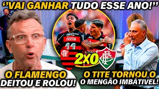 ðŸ”¥ðŸ˜± NETO SURTOU COM O FLAMENGO O MENGÃƒO DEITOU E ROLOU EM CIMA DO FLUMINENSE NO MARACANÃƒ [upl. by Curkell]