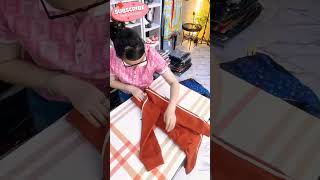 Clothes folding hacks 219 clothfolding foldinghacks youtubeshorts shorts homehacks diy [upl. by Meela]