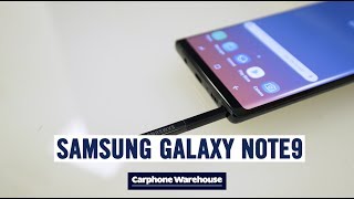 Samsung Galaxy Note9 handson [upl. by Suoivatnom]