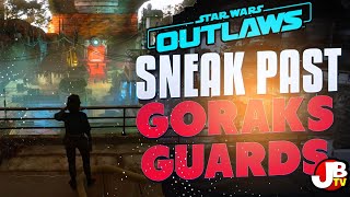 Dont get caught How to infiltrate Goraks base in Star Wars Outlaws [upl. by Janerich379]