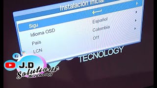 Instalación inicial de un decodificador TDT Zulus Tecnology [upl. by Magda]