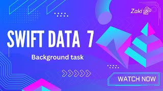 SwiftData background task 7 Arabic [upl. by Carlynn]