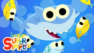 Baby Shark  featuring Finny The Shark  Super Simple Songs [upl. by Manya]