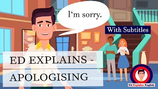 How to say sorry in different ways in English  Apologising phrases [upl. by Kendall]