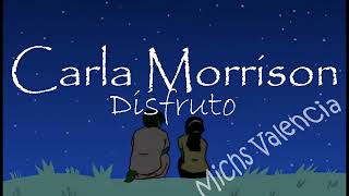 Carla Morrison Disfruto karaoke [upl. by Anorahs343]