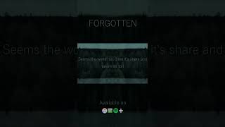 FORGOTTEN  Official Lyric Video Shorts [upl. by Heather]