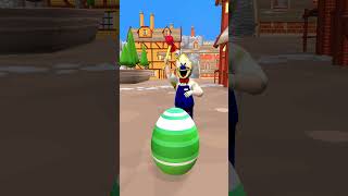 Who wins the egg cracking game funny shorts [upl. by Amerak]