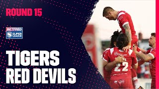 Highlights  Castleford Tigers v Salford Red Devils  Round 15 2023 Betfred Super League [upl. by Uttica]