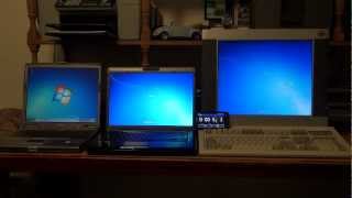 Dell Vs Toshiba Vs Compaq Boot race [upl. by Savart]