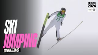 RELIVE  Ski Jumping Mixed Teams  Gangwon2024 [upl. by Cathe928]