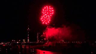 Feuerwerk Japantag 2011 in Düsseldorf  komplett über 20 Minuten  FULL HD [upl. by Enner]