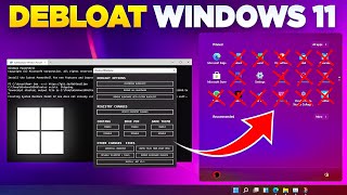 How To Debloat Windows 1110 Correctly [upl. by Alonzo]