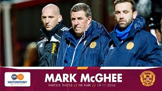 Mark McGhee post Partick Thistle [upl. by Gean]