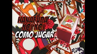 Hanafuda Koi Koi Cómo JugarTutorial [upl. by Gilder]