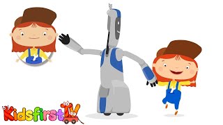 Doctor McWheelie amp Robot Handy Kids cartoons [upl. by Anailil]