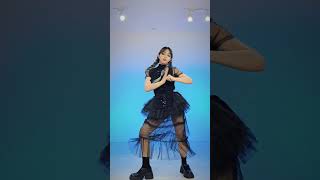 JENNIE  quotMantraquot dance cover by Wednesday Addams Mantra Jennie kpop halloween shorts [upl. by Kuehnel]