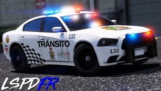 GTA 5 LSPDFR 232 TRANSITO DE CIUDAD JUAREZ  TheAxelGamer [upl. by Ahtelrac472]