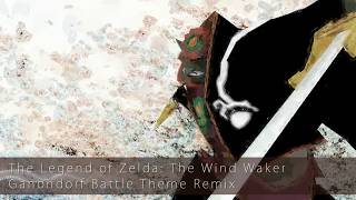 The Legend of Zelda The Wind Waker  Ganondorf Battle Theme Remix [upl. by Zenia]