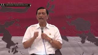 Harapan Bapak Jenderal Purn Luhut Binsar Panjaitan Kepada Pimpinan Gerejagereja [upl. by Antrim]