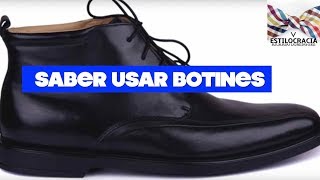 La forma correcta de usar botines [upl. by Odrarebe]