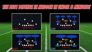 The best defense in Madden 24 43 even 61 full ebook in under 8 minutes [upl. by Atelokin]