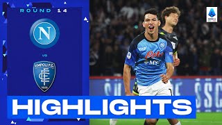 NapoliEmpoli 20  Napoli extend their lead at the top Goals amp Highlights  Serie A 202223 [upl. by Tenaj]