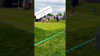 Minjee Lee hits her first shot on hole 10 at the US Women’s open golf driver uswomensopen [upl. by Enos793]