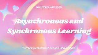 Asynchronous and Synchronous Learning [upl. by Yenaffit876]