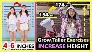 FAST HEIGHT INCREASE EXERCISE 46 INCHES AT HOME  Grow Taller Exercises Before Age 18 [upl. by Ogata]