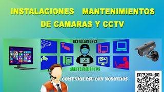 INSTALACIÓN DE CÁMARAS DE SEGURIDAD Y CCTV [upl. by Arlo]