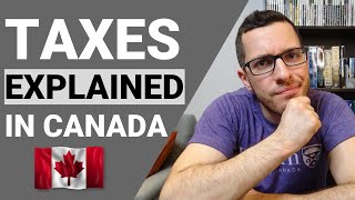 HOW TAXES WORK IN CANADA  REDUCE YOUR TAX BILL  Canadian Tax Guide Chapter 1 [upl. by Siramad]