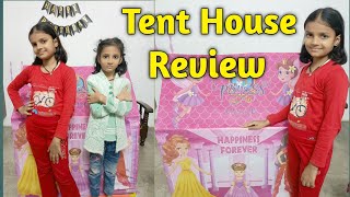 Kids Tent House review  kids Tent house Installation and assemble  Kids Tent House Review [upl. by Sheaff863]