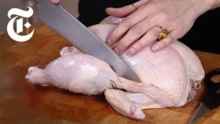 How to Cut Up a Whole Chicken  Melissa Clark Recipes  The New York Times [upl. by Ahtenak]