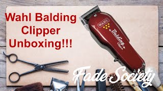 WAHL BALDING CLIPPERS UNBOXING [upl. by Groveman]