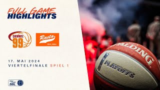 NINERS Chemnitz vs RASTA Vechta  Full Game Highlights  Viertelfinale Spiel 1  Playoffs 202324 [upl. by Aisatan]